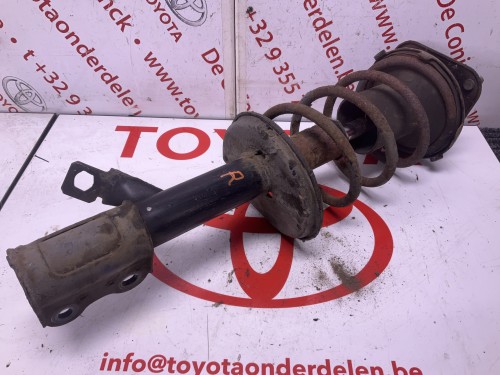 Schokdemper  rechts voor compleet - engine 4al-4alc-2el-2elc