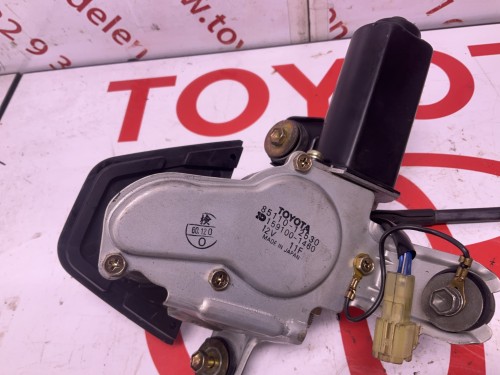 Motor wisser achteraan   compleet 