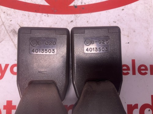 Gordelslot achteraan  links of rechts achter 