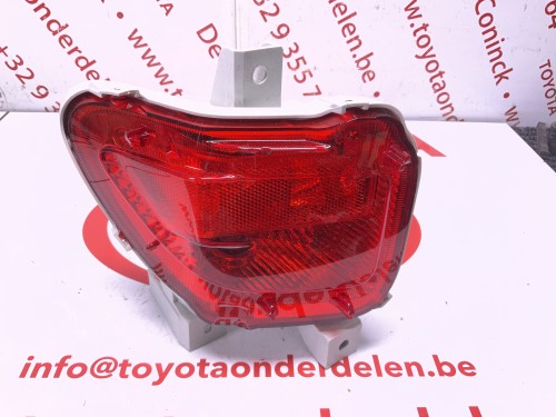 Mistlamp links achteraan 
