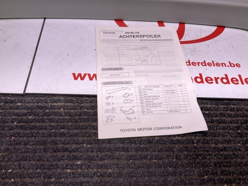 Spoiler kofferdeksel neiuw origineel 