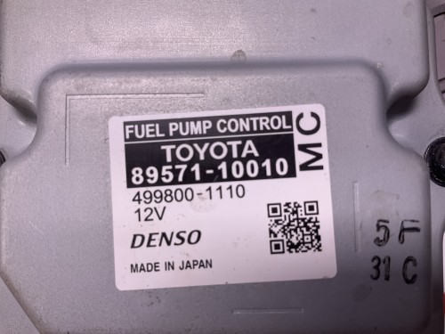 Ecu brandstof druk module 