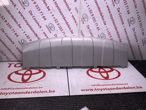 Bodembeschermplaat onder zilver origineel nieuw
