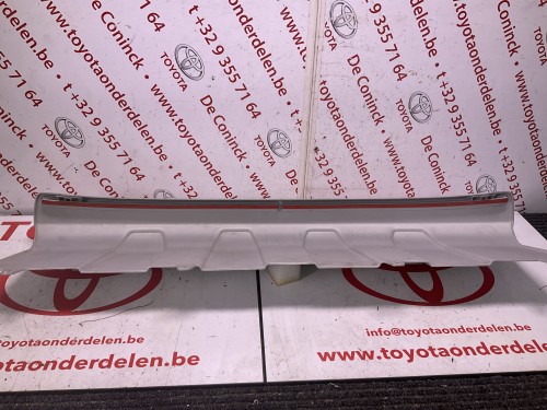 Bodembeschermplaat onder zilver origineel nieuw