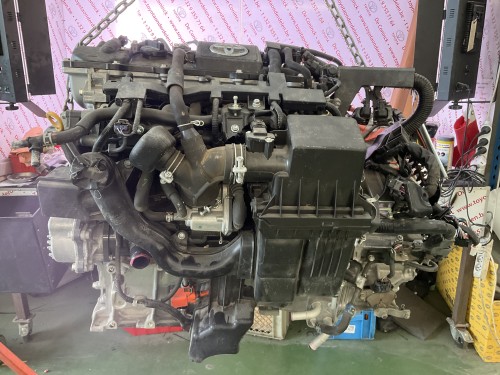 Motor compleet met 47500 km zonder versnellingsbak 