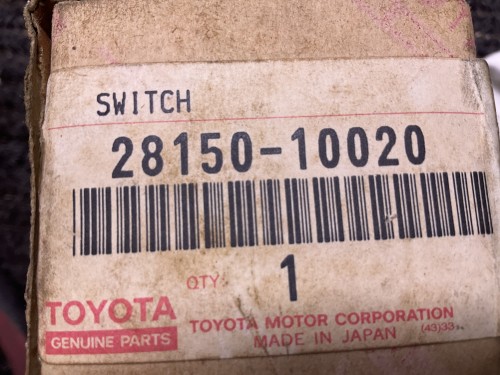 Startrelais diverse toyota`s origineel nieuw